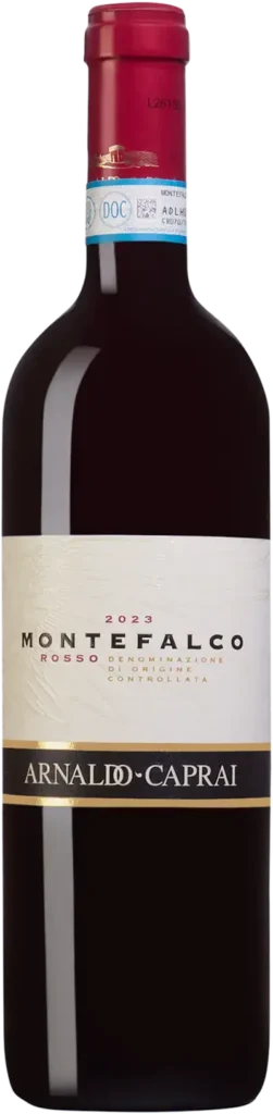 Rödvin från Montefalco Rosso, från Umbrien Italien Arnaldo-Caprai